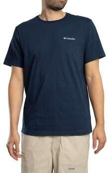 Columbia T-shirt Korte Mouw CSC-logo op de achterkant van een T-shirt