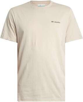 Columbia T-shirt Korte Mouw Grafisch T-shirt met logo op de achterkant