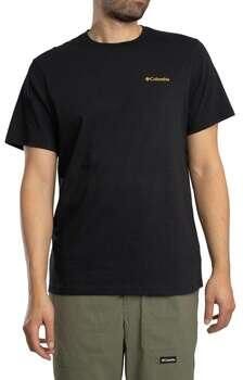 Columbia T-shirt Korte Mouw Grafisch T-shirt met logo op de achterkant