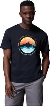 Columbia T-shirt Korte Mouw Path Lake II Graphic Tee