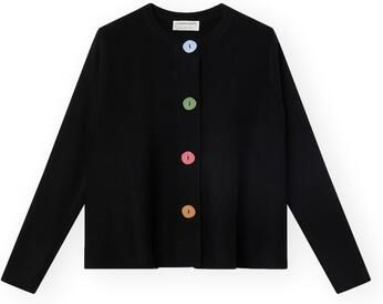 Compania Fantastica Mantel COMPAÑIA FANTÁSTICA 10225 Cardigan Black