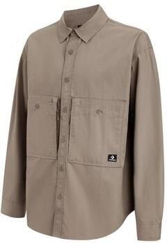 Converse Overhemd Lange Mouw Wordmark Utility