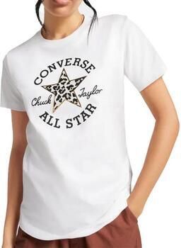 Converse T-shirt Chuck Patch Leopard