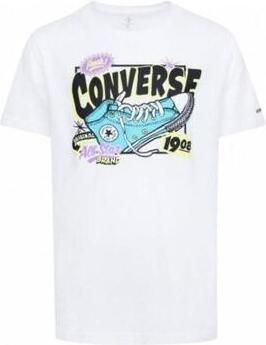 Converse Zon Fris T-shirt voor Kinderen White Heren