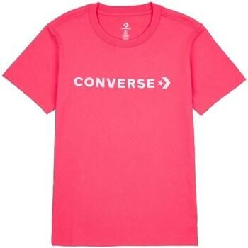 Converse T-shirt Korte Mouw Glossy Wordmark