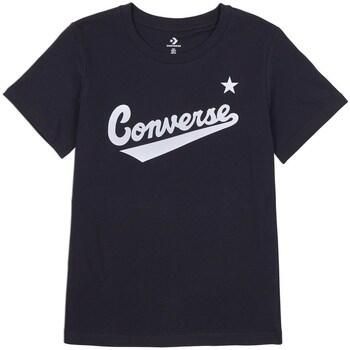Converse T-shirt Korte Mouw Scripted Wordmark Tee