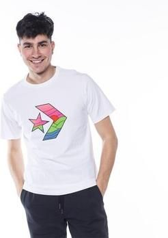 Converse T-shirt Korte Mouw Star Chevron Sunset