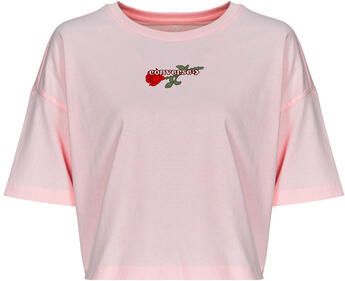 Converse T-shirt Korte Mouw TLMN VDAY CROP OS TEE