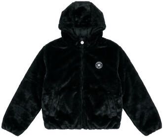 Converse Windjack HOODED FAUX FUR JACKET