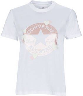 Converse T-shirt Korte Mouw RADIATING LOVE SS SLIM GRAPHIC