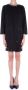 Costume National Jurk met ritssluiting aan de achterkant en zijzakken Black Dames - Thumbnail 1