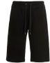 Dolce & Gabbana Zwarte Katoenen Logo Elastische Taille Shorts Black Heren - Thumbnail 1