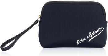 Dolce & Gabbana Luipaardprint Neopreen Clutch Tas Black