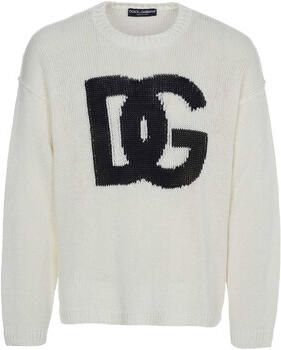 Dolce & Gabbana Logo Linnen Sweater Gemaakt in Italië Beige Heren - Foto 6