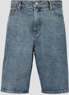 Daily Paper Korte Broek COMPACT SHIELD EMBROIDERY DENIM SHORTS