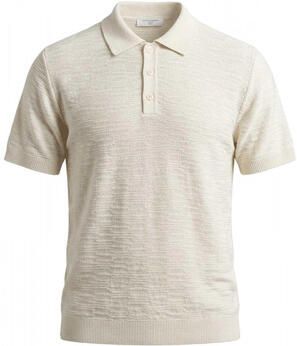 Daniele Fiesoli Polo Shirt Korte Mouw 4095-100 ECRU
