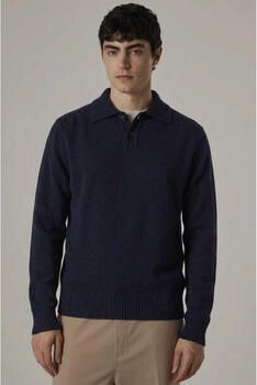 Daniele Fiesoli Polo Shirt Lange Mouw 5130 POLO-23 NAVY
