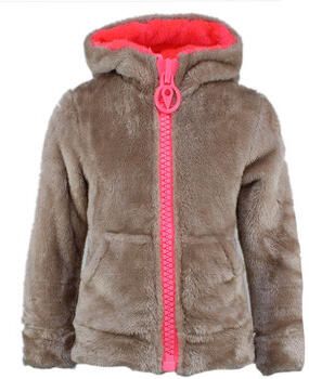 Degré Celsius Fleece Jack Blouson polaire à capuche fille FARELI