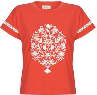 Derhy T-shirt Korte Mouw ZIBELINE TEE SHIRT