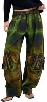 Desigual Broek PANT_GREEN CHECKS_LAC 26WWPW04