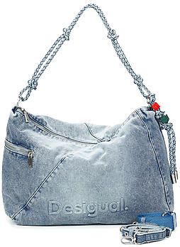 Desigual Handtas BAG HALF LOGO DENIM LEIRIA 2.0