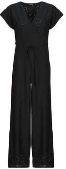 Desigual jumpsuit zwart broderie - Foto 4