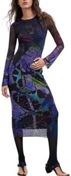 Desigual Lange Jurk VEST_LEAFS_LACROIX 26WWVK01 - Foto 5