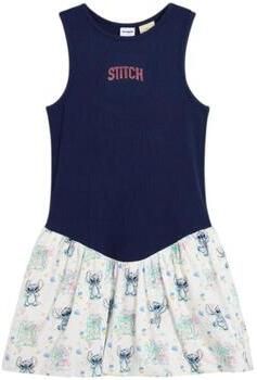 Desigual Lilo & Stitch A-lijn jurk donkerblauw - Foto 3