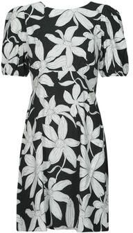 Desigual Zwart Viscose Jurk met Korte Mouwen Black Dames - Foto 6