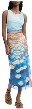 Desigual Midi-jurken VEST_VERMONT 26SWVK28 - Foto 4