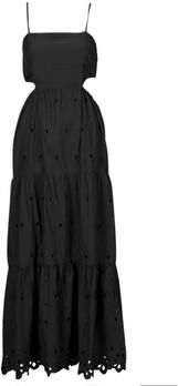 Desigual Lange Katoenen Jurk Lente Zomer Collectie Black Dames