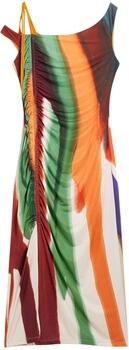 Desigual Lange Jurk VEST_PAINT_LACROIX 26SWVK17 - Foto 4