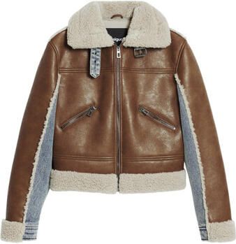 Desigual Leren Jas CHAQ_DOUBLE 25WWEW39