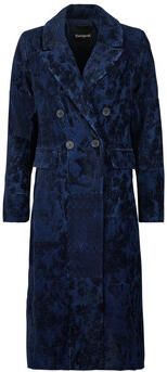 Desigual jacquard manteljas blauw - Foto 4