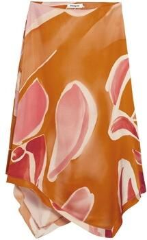 Desigual Midi-rokken FAL_VENT_ORANGE 26SWFW13