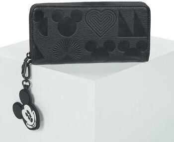 Desigual Stijlvolle Zwarte Polyurethaan Portemonnee Dames Herfst Winter Black Dames