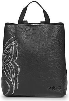 Desigual Verstelbare Banden Polyurethaan Rugzak Dames Collectie Black Dames