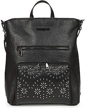 Desigual Gestructureerde Zwarte Handtas Lente Zomer Vrouwen Black Dames - Foto 4