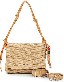 Desigual Schoudertas HALF LOGO RAFFIA VENECIA