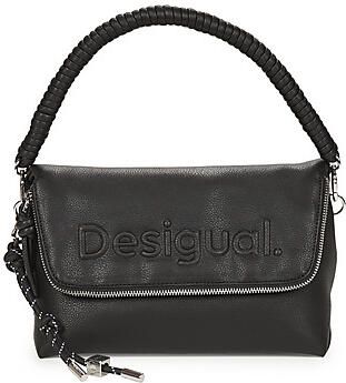 Desigual Zwarte Polyethyleen Handtas Lente Zomer Collectie Black Dames