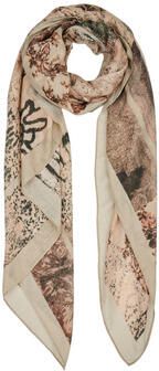 Desigual Polyester Sjaal Herfst Winter Collectie Multicolor Dames