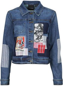 Desigual spijkerjasje medium blue denim