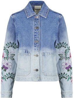 Desigual denim spijkerjas light blue denim - Foto 3