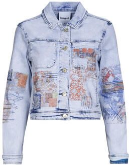 Desigual spijkerjas medium blue denim - Foto 4