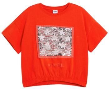 Desigual T-shirt Korte Mouw 26SGTK14 3083 - Foto 3