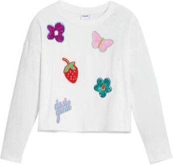 Desigual T-Shirt Lange Mouw 25WGTK21 1000
