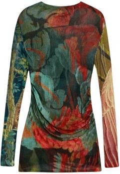 Desigual T-Shirt Lange Mouw JERS_TAPIZ_LACROI 25WWJF48