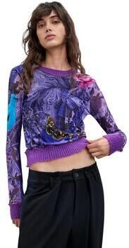 Desigual T-Shirt Lange Mouw TS_HORSE_LACROIX 26WWTK60 - Foto 4
