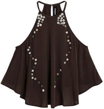 Desigual Top BLUS_BOTT 26SWBW11