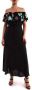 Desigual Zwarte Viscose Jurk voor Dames Black Dames - Thumbnail 2